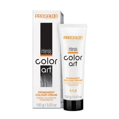 Prosalon color крем краска для волос Темный золотой махагоновый шатен 4.035 100 гр