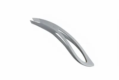Ellis Cosmetic EC RP 012 Пинцет изогнутый с прорезью