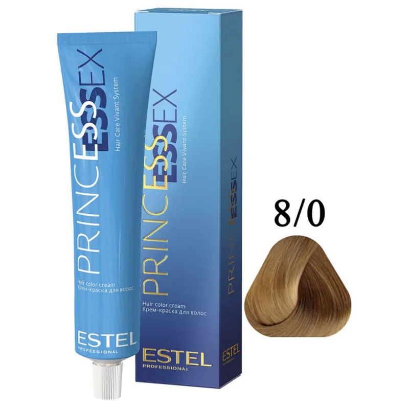 ESTEL PROFESSIONAL 8/0 Светло-русый Estel Princess Essex 60 мл