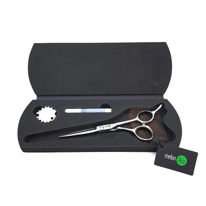 MelonPro Парикмахерские ножницы Techno Edition прямые/классические/подшипник /5,5"/ TE-05