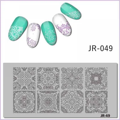 Пластина для стемпинга JR049