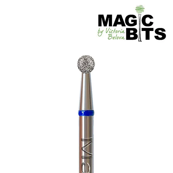 Magic bits алмазная фреза с натуральным напылением шар 031 средний санкт-петербург