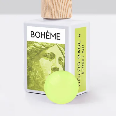 База BOHEME для гель-лака камуфлирующая Street art 4