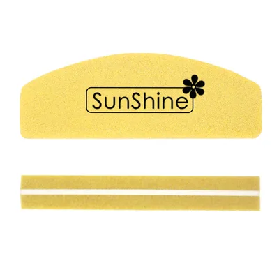 Пилка SunShine д/шлифовки луна мини жёлтая 100/180