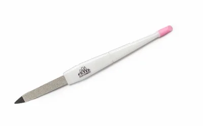 Ellis Cosmetic EC RF 042-1 пилка металл тройн с вилкой для кутикулы