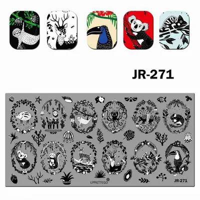 Пластина для стемпинга JR271