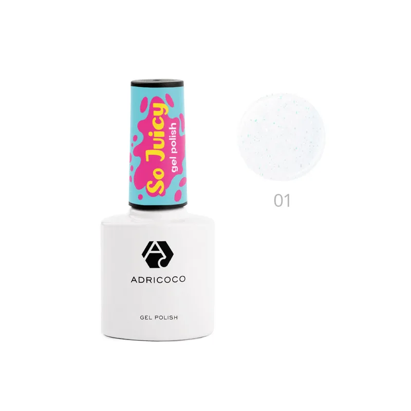 Гель-лак ADRICOCO So Juicy №01 – фисташковый фраппе (8 мл.)
