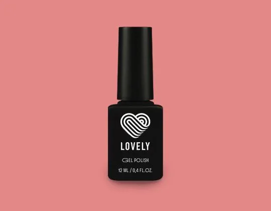 Жидкий полигель Lovely, Liquid Polygel, оттенок коралловый, 12 ml