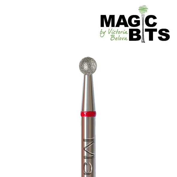 Magic bits алмазная фреза с натуральным напылением шар 031 мягкая санкт-петербург
