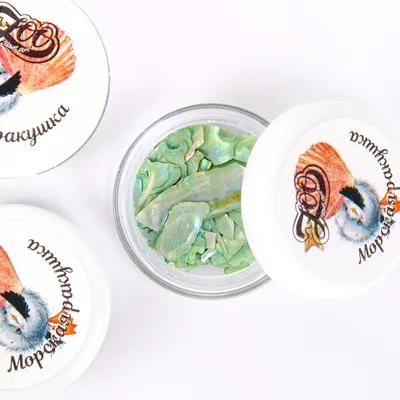 Zoo Nail Art Микс "Морская ракушка" 1 г