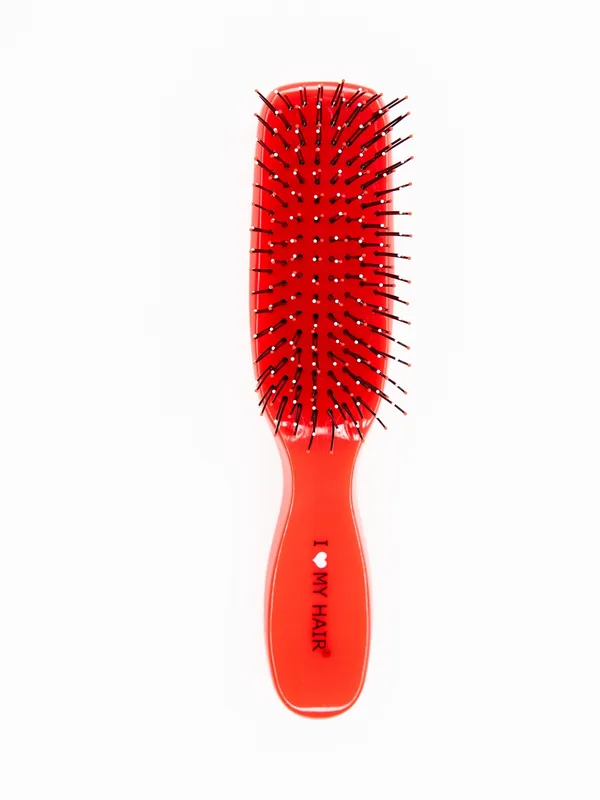 Расческа I LOVE MY HAIR "Spider" 1503 красная S