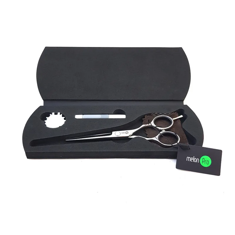 MelonPro Парикмахерские ножницы silver edition прямые/классические /5,5"/ SE-03