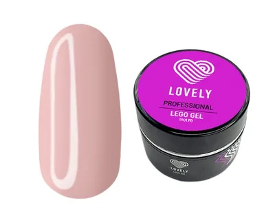 Гель для наращивания и укрепления Lovely, Lego Gel Nude 03, 15 ml