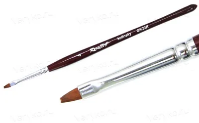 Кисть Roubloff GK23R №4 плоская из волоса колонка №4*