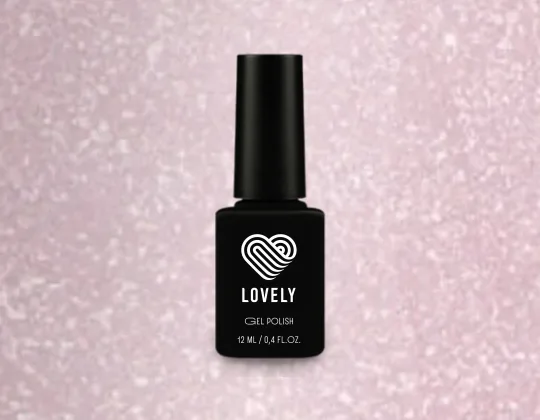 База камуфлирующая с шиммером Base Shine Lovely, оттенок бежевый BS01, 12 ml