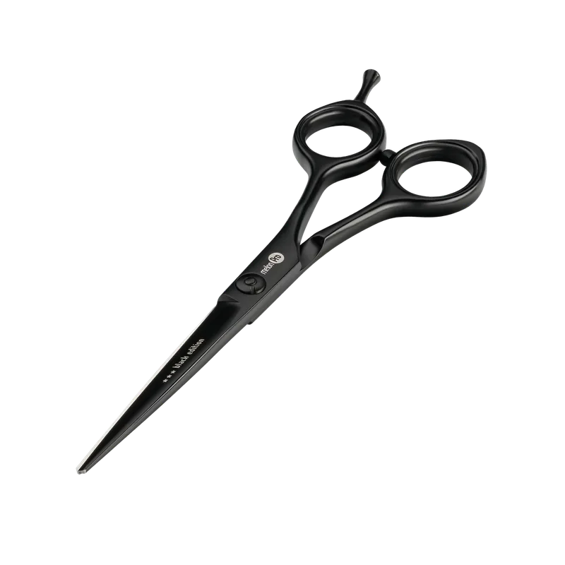 MеlоnРrо Парикмахерские ножницы black edition прямые/классические /5,5"