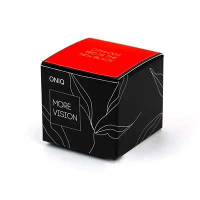 Гель-краска для нейл-скетчей ONIQ: More vision: Red is the New Black 5 мл