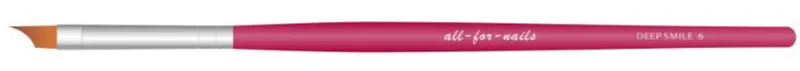 All-for-nails, Кисть для дизайна DEEP SMILE #06, 1 шт