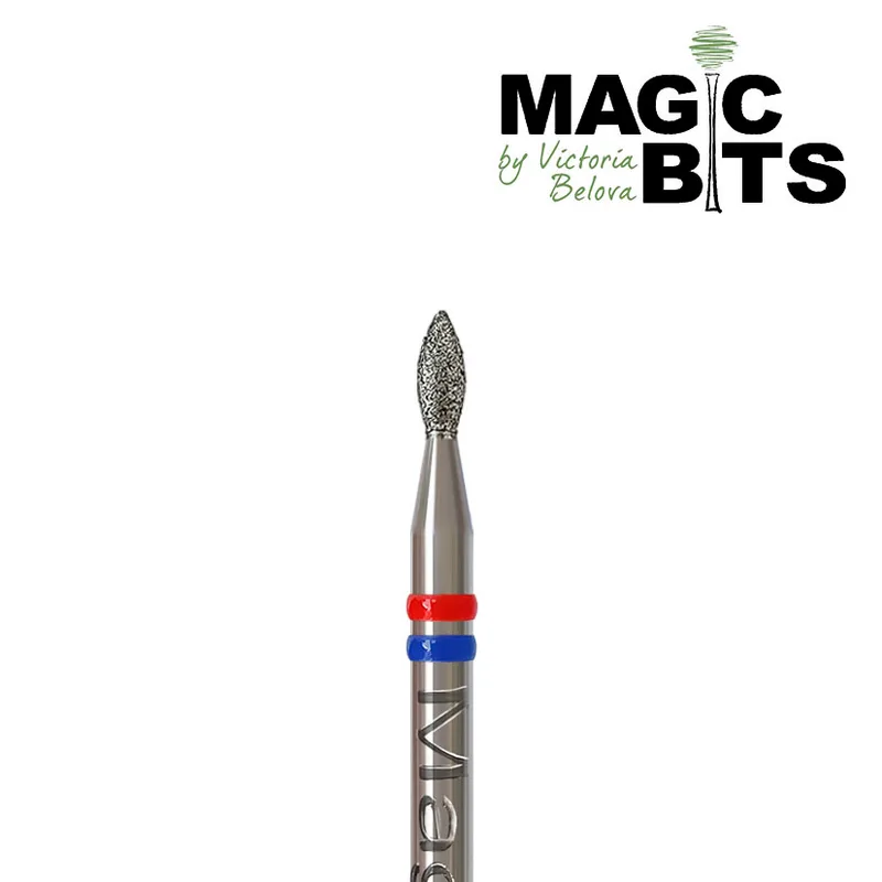 Magic bits алмазная фреза с натуральным напылением почка 022 средне-мягкая санкт-петербург*