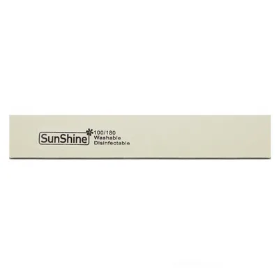 Пилка SunShine WHITE  широкая 100/180