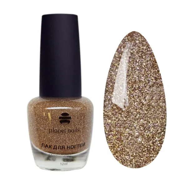 Planet Nails Лак для ногтей Reflection (301), 12мл