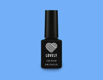 Жидкий полигель Lovely, Liquid Polygel, оттенок синий, 12 ml