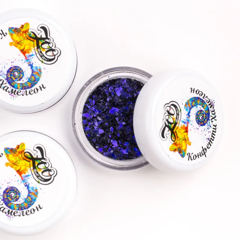 Zoo Nail Art Конфетти "Хамелеон" 1 г