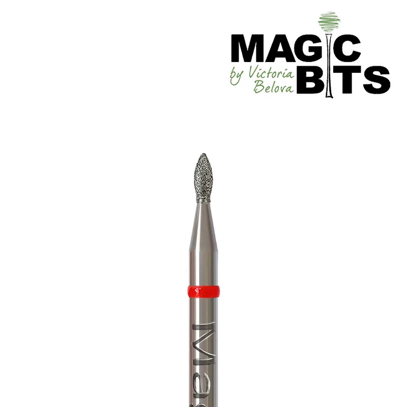 Magic bits алмазная фреза с натуральным напылением почка 014 мягкая санкт-петербург*