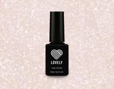 База камуфлирующая с шиммером Base Shine Lovely, оттенок розовый BS02, 12 ml