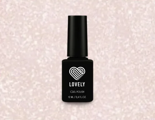 База камуфлирующая с шиммером Base Shine Lovely, оттенок розовый BS02, 12 ml