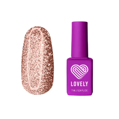 Гель-лак Lovely коллекция Gold Autumn 02, 7 ml
