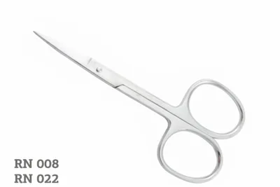 Ellis Cosmetic EC RN 022 Ножницы маникюрные изогнутые