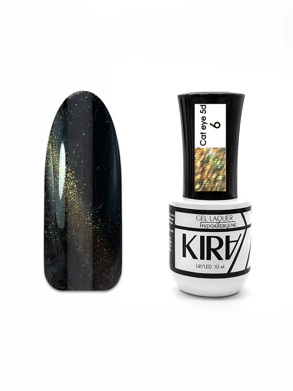 КИРА гель-лак кошачий глаз prism 10 мл.