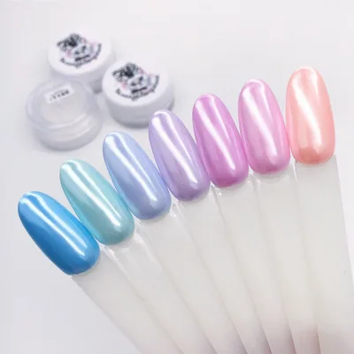 Zoo Nail Art Пигмент перламутровый "Белая Жемчужина" 1 г