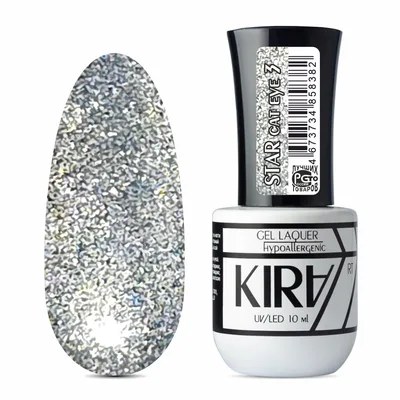 КИРА гель-лак   CAT EYE STAR  003 10 мл.