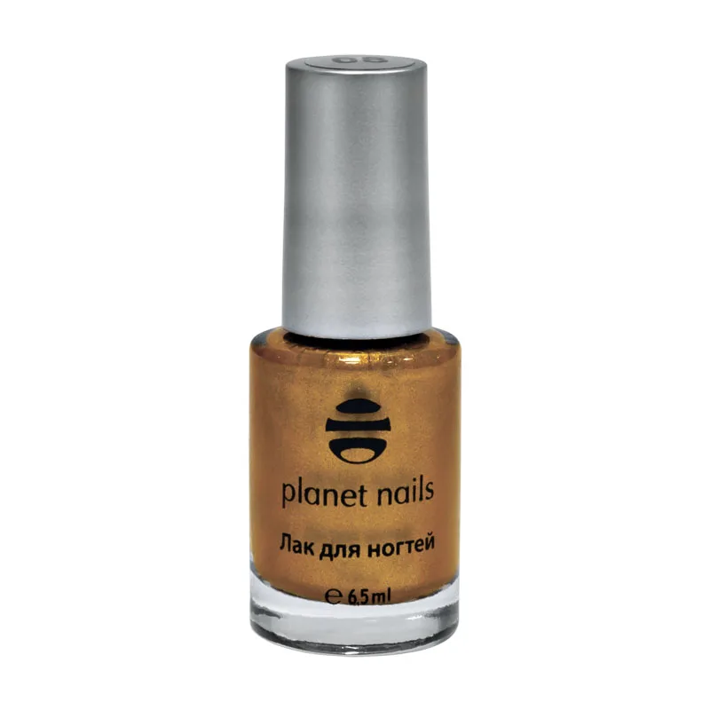 Planet Nails Лак для Stamping Nail Art Золотой (08)