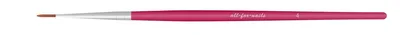 All-for-nails, Кисть для дизайна  #4, 1 шт