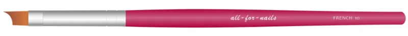 All-for-nails, Кисть для дизайна FRENCH #10, 1 шт